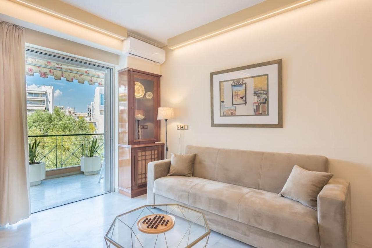 Central 3Br Apartment Next To Panormou Metro! Athens Luaran gambar