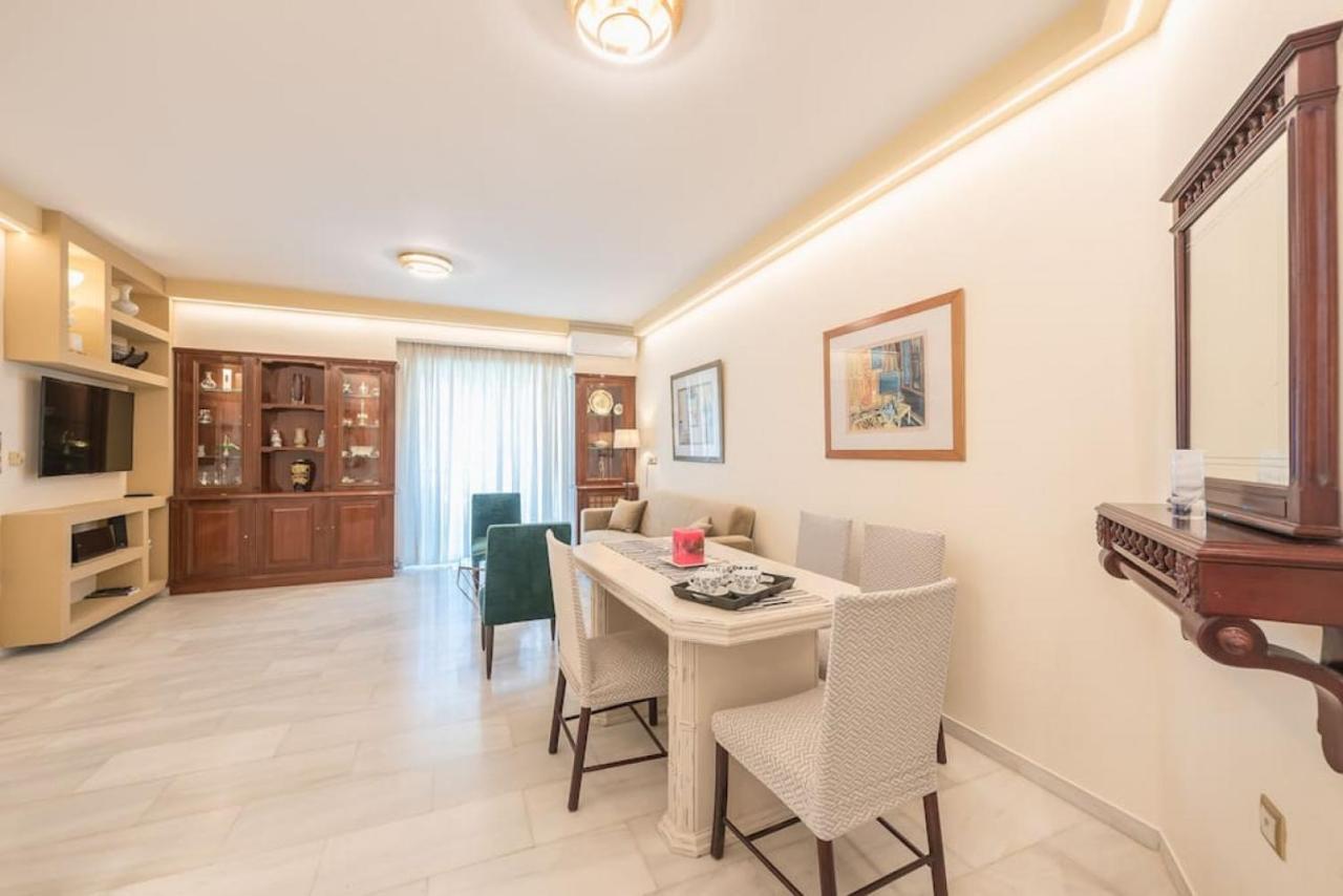 Central 3Br Apartment Next To Panormou Metro! Athens Luaran gambar