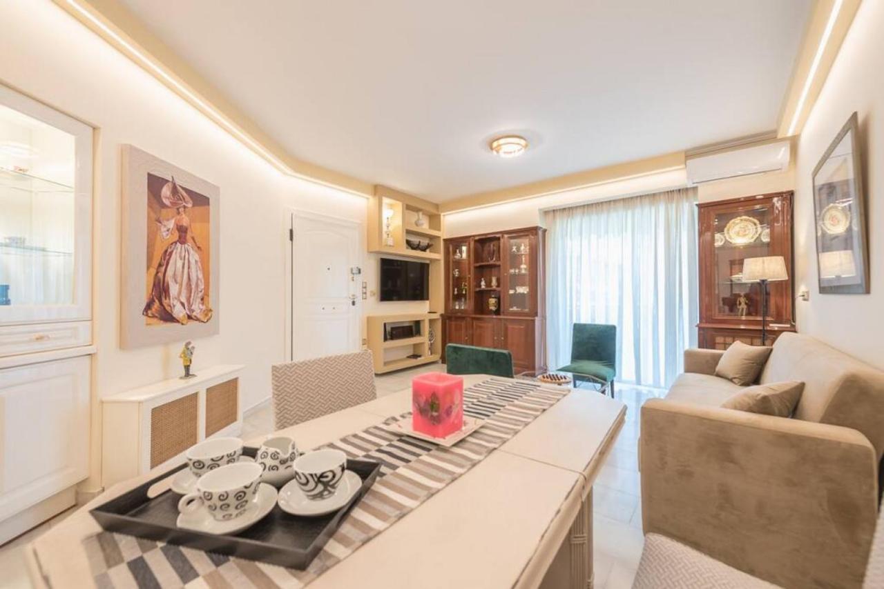Central 3Br Apartment Next To Panormou Metro! Athens Luaran gambar
